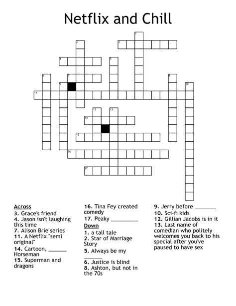 <b>Crossword</b> <b>Clue</b>. . Spanish netflix crime series crossword clue